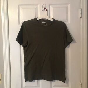 Men’s Express Green Khaki T-shirt